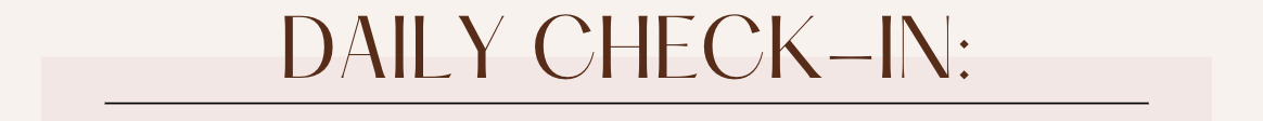 Journal Prompts: For the Days You Need to Check Yourself