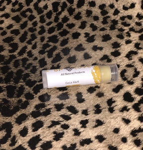 all natural coconut lip balm